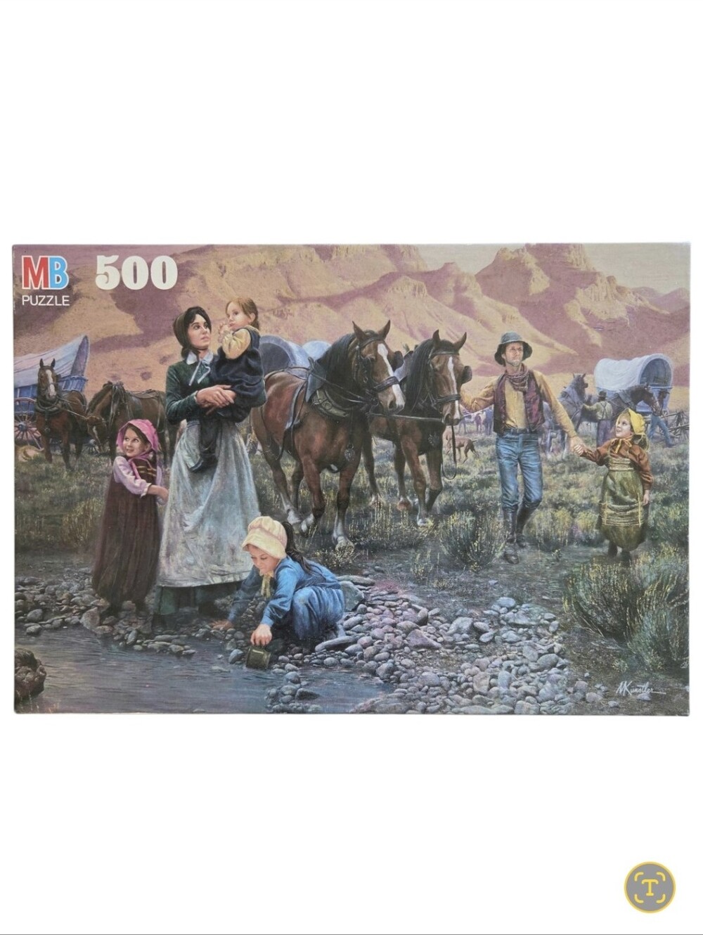 Frontier Days - Singer Family - 500 Piece Jigsaw Puzzle